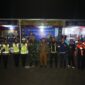 Ketua DPRD Kota Makassar, Supratman bersama Walikota Makassar, Munafri Arifuddin melaksanakan peninjauan pos pengamanan mudik menjelang hari lebaran. (FOTO:ist)
