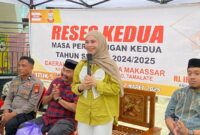 Anggota DPRD Kota Makassar dari Partai HANURA, Irmawati Sila melaksanakan Reses Kedua Masa Persidangan Kedua Tahun 2025 di Jl. Andi Tonro Lorong 1. (FOTO:ist)