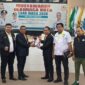Ketua Komisi B DPRD Kota Makassar, H. Ismail terpilih sebagai Ketua KONI Makassar secara aklamasi. (FOTO:ist)