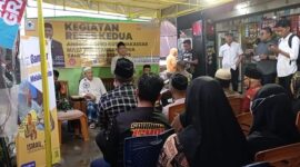 Ketua Komisi B DPRD Kota Makassar, H. Ismail melaksanakan Reses Kedua Masa Persidangan Kedua Tahun 2025 di Jl. AR. Dg. Ngunjung. (FOTO:ist)