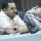 Wakil Ketua DPRD Kota Makassar, Suharmika dan Eric Horas memimpin Rapat Koordinasi dan Konsultasi di Ruang Banggar DPRD Kota Makassar. (FOTO:ist)