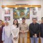 Wali Kota Makassar, Munafri Arifuddin, menerima kunjungan Wakil Menteri Kebudayaan Republik Indonesia, Giring Ganesha. (FOTO:HUMAS PEMKOT)