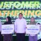 Walikota Makassar, Munafri Arifuddin, menghadiri Customer Gathering BPJS Ketenagakerjaan pada Rabu, 25 Juni 2025. (FOTO:HUMAS PEMKOT)