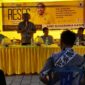 Wakil Ketua DPRD Kota Makassar, Andi Suharmika Hasir kembali turun langsung ke tengah masyarakat dalam kegiatan reses yang digelar di Jalan Sahabat, RW 007 RT 002, Kelurahan Tamalanrea Indah, Kecamatan Tamalanrea, Kamis (19/6/2025). (FOTO:REDAKSI)