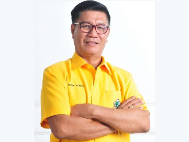 Legislator senior dari Fraksi Golkar, H. Ruslan Mahmud, meninggal dunia pada Sabtu pagi, 19 April 2025.(FOTO:IST)