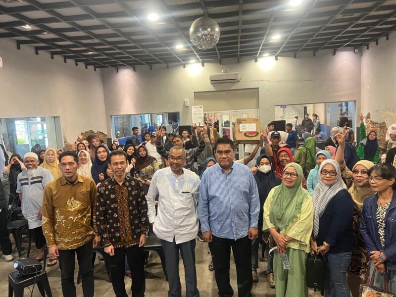 Program Bangga Kencana kembali disosialisasikan oleh Badan Kependudukan dan Keluarga Berencana Nasional (BKKBN) bersama para mitra kerja dalam sebuah kegiatan yang digelar di Vaan In Sky Cafe, Kota Makassar. (FOTO:REDAKSI)
