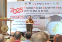 Makassar resmi menjadi salah satu dari lima kota besar di Indonesia yang dipercaya menjadi tuan rumah Taiwan Higher Education Fair Indonesia (THEFI) 2025 pada Selasa (12/08) di Hotel The Rinra. (FOTO:HUMAS PEMKOT)