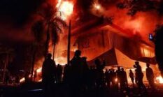 Gedung DPRD Kota Makassar Dibakar Massa Aksi 29 Agustus, Tiga Orang Tewas